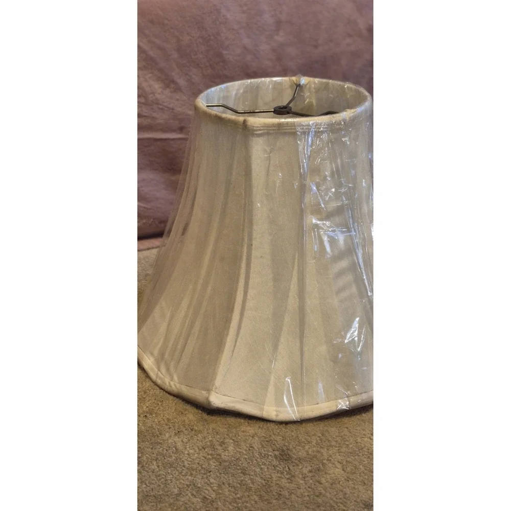 Lot of 4 Stacy Lynn Studios Fashion Lampshades – White – New NOS